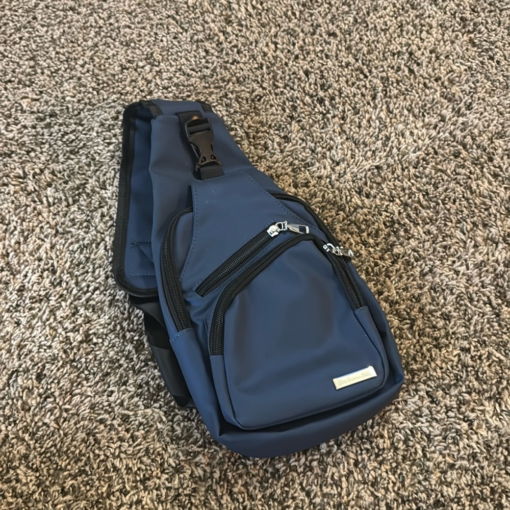 Dark Blue sling bag